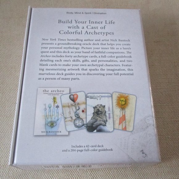 The Archeo Personal Archetype Cards NEW Nick Bantock Oracle Cards - Picture 2 of 12